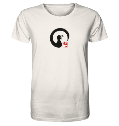 Moin kreischende japanische Enso Möwe - Organic Shirt