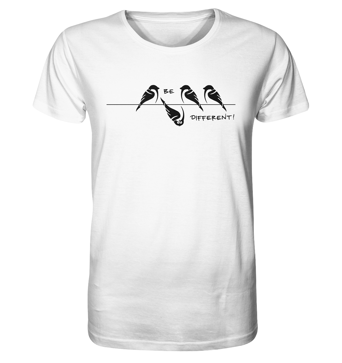 Sei anders, kleiner Spatz - Organic Shirt
