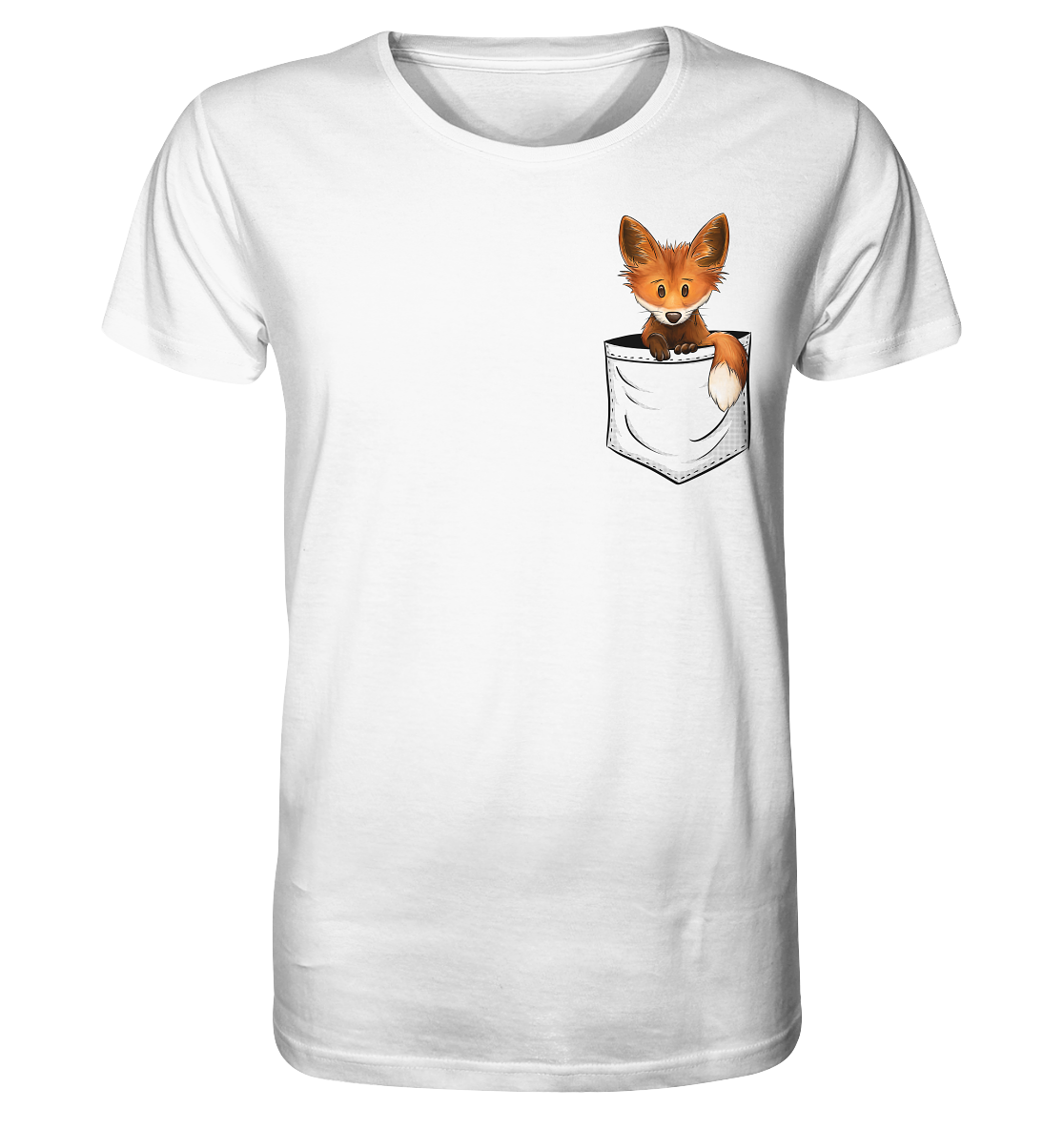 Funky Fuchs in der Tasche - Organic Shirt