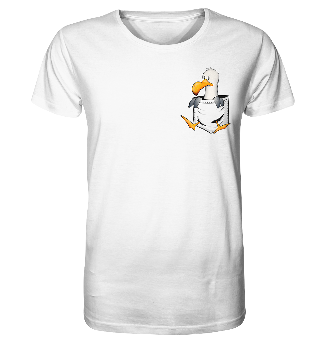 Kleine Möwe In Deiner Tasche - Organic Shirt