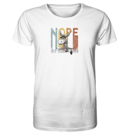 Nope | bockiger Esel - Organic Shirt