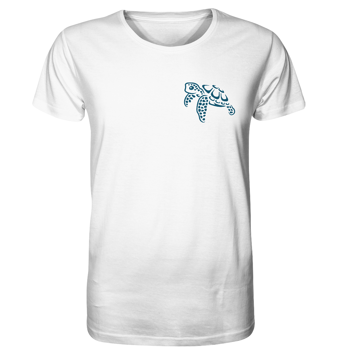Lässig lustige Wasserschildkröte - Organic Shirt