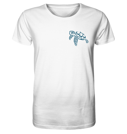 Lässig lustige Wasserschildkröte - Organic Shirt