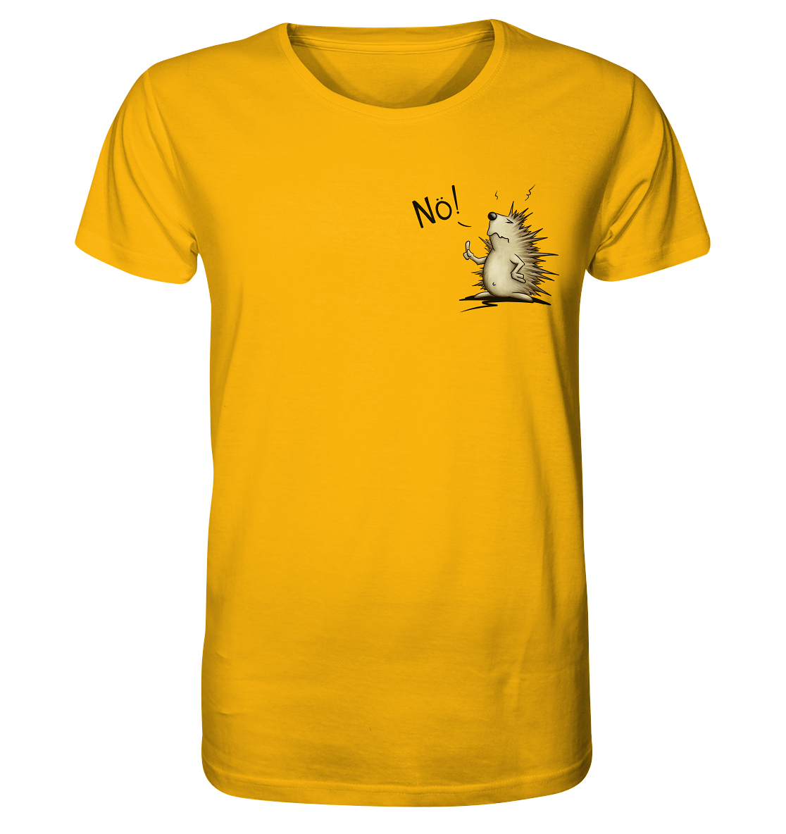 Nö! Grummeliger Igel - Organic Shirt