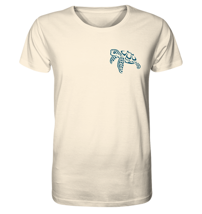 Lässig lustige Wasserschildkröte - Organic Shirt