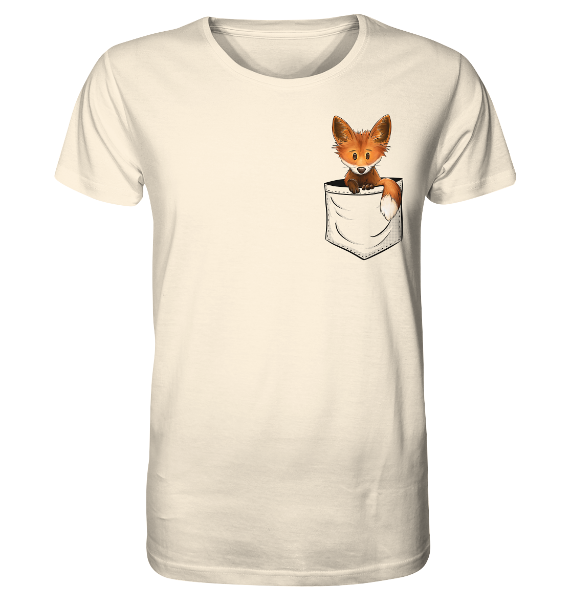 Funky Fuchs in der Tasche - Organic Shirt