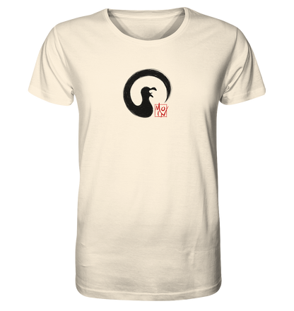 Moin kreischende japanische Enso Möwe - Organic Shirt
