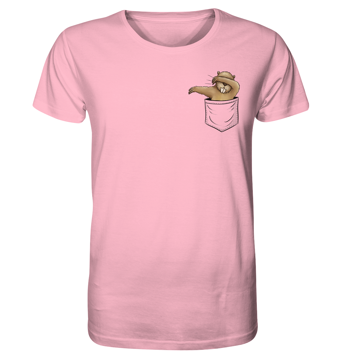 Dabbender Biber in Deiner Tasche - Organic Shirt