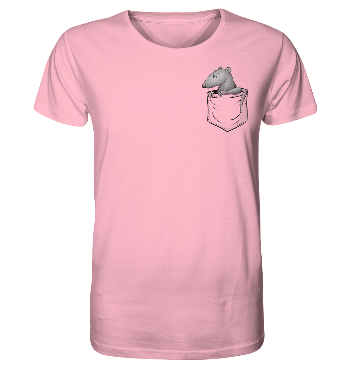 Kleine Ratte in der Tasche - Organic Shirt