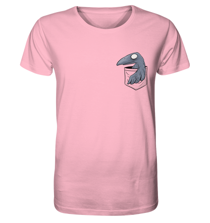 Grufti Rabe Krähe in der Tasche - Organic Shirt