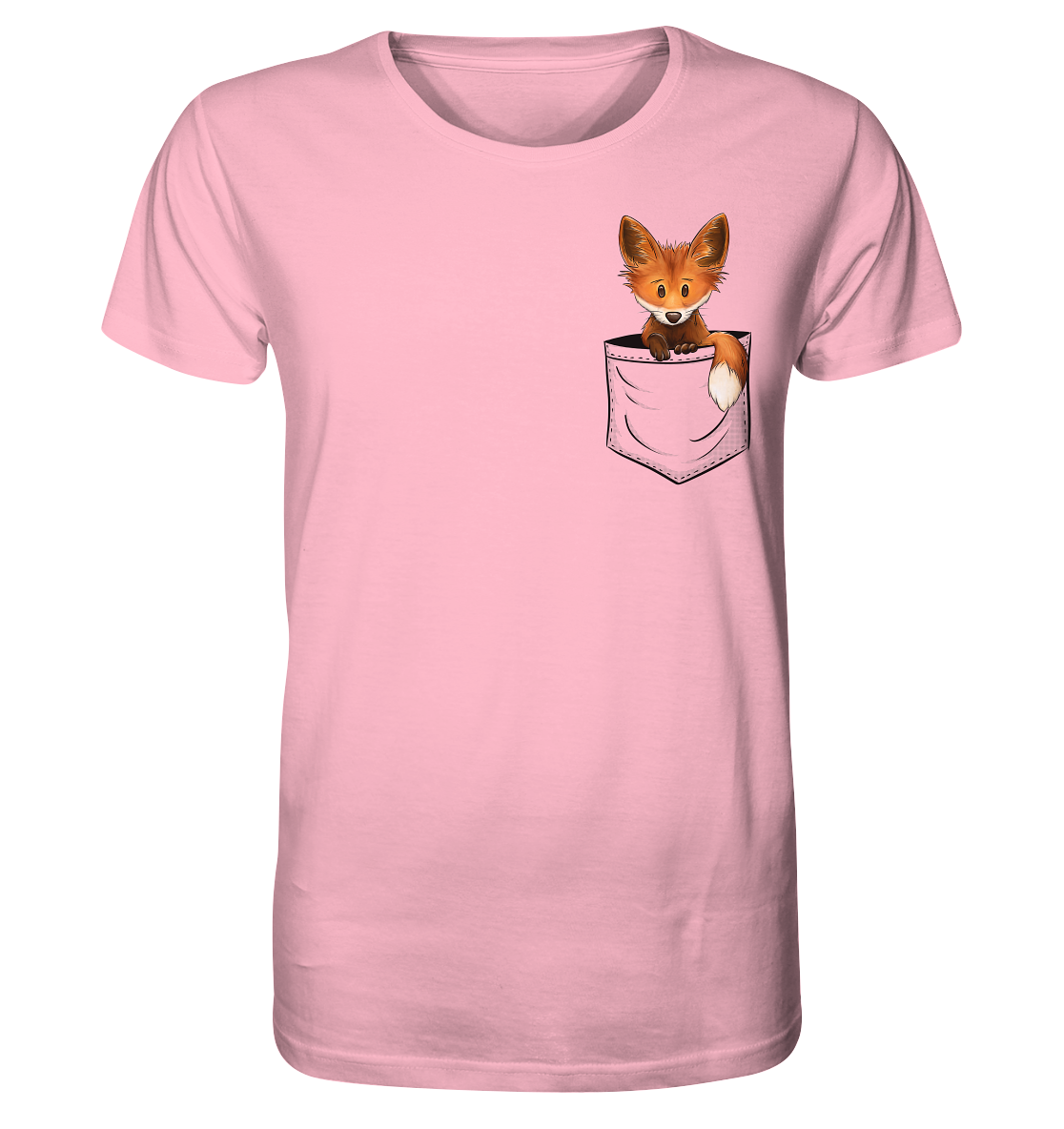 Funky Fuchs in der Tasche - Organic Shirt