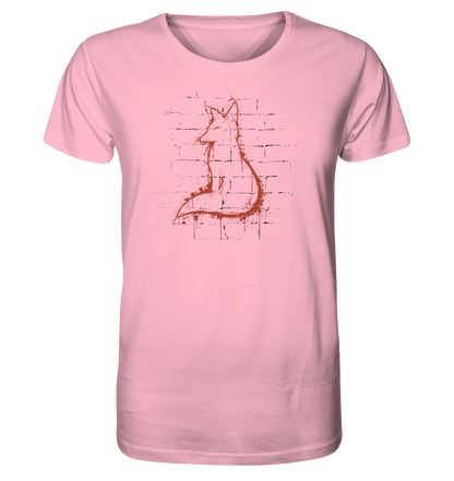 Street Art Fuchs Silhouette - Organic Shirt