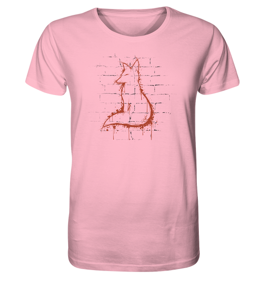 Street Art Fuchs Silhouette - Organic Shirt