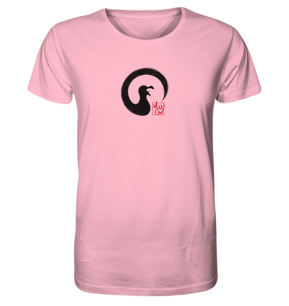 Moin kreischende japanische Enso Möwe - Organic Shirt
