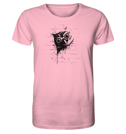 Lässige Street Art Eule - Organic Shirt