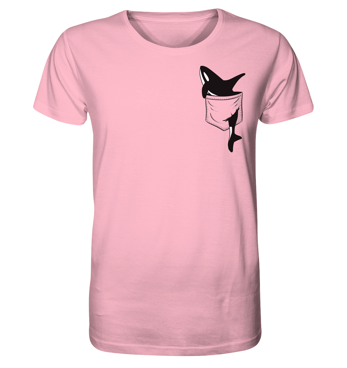 Orca In Deiner Tasche - Organic Shirt