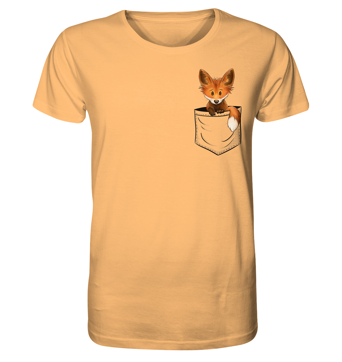 Funky Fuchs in der Tasche - Organic Shirt