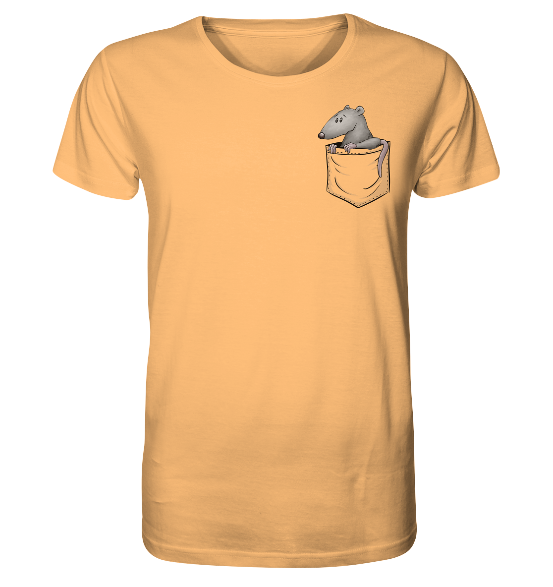 Kleine Ratte in der Tasche - Organic Shirt