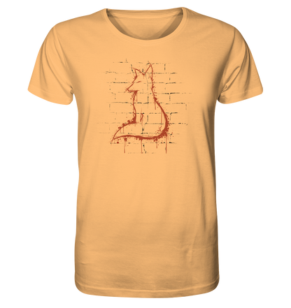 Street Art Fuchs Silhouette - Organic Shirt