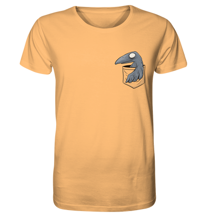 Grufti Rabe Krähe in der Tasche - Organic Shirt