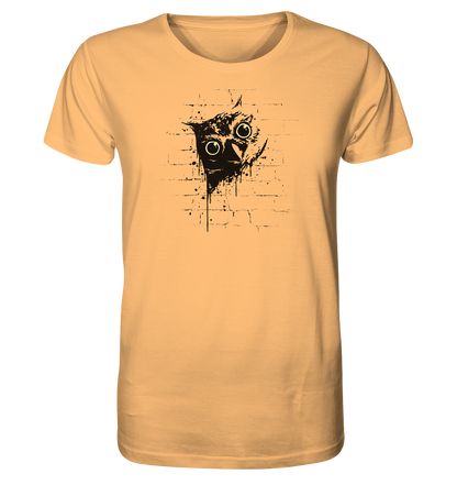 Lässige Street Art Eule - Organic Shirt
