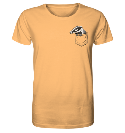 Lustig gemütlicher Dachs In der Tasche - Organic Shirt