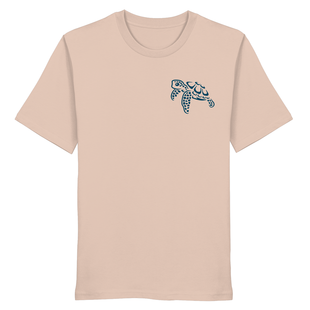 Lässig lustige Wasserschildkröte - Organic Shirt
