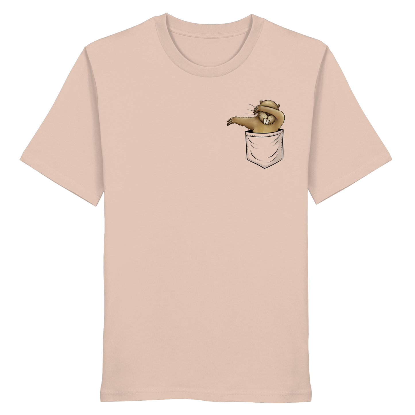 Dabbender Biber in Deiner Tasche - Organic Shirt