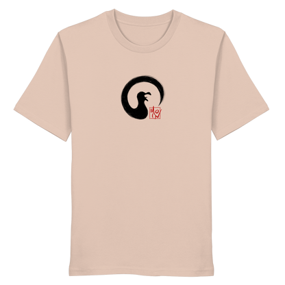Moin kreischende japanische Enso Möwe - Organic Shirt
