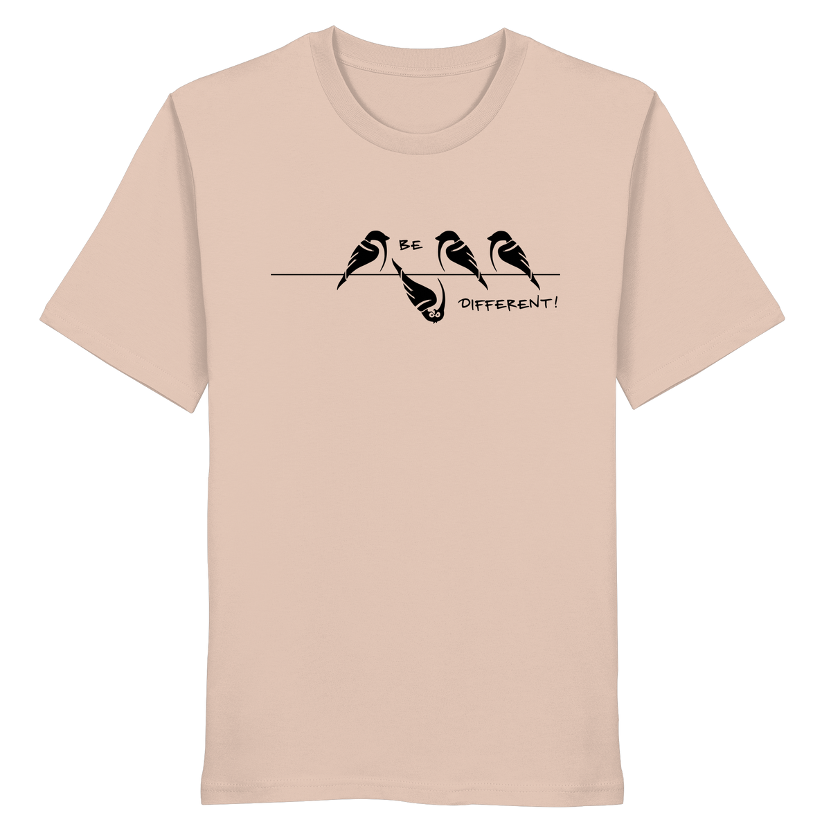 Sei anders, kleiner Spatz - Organic Shirt