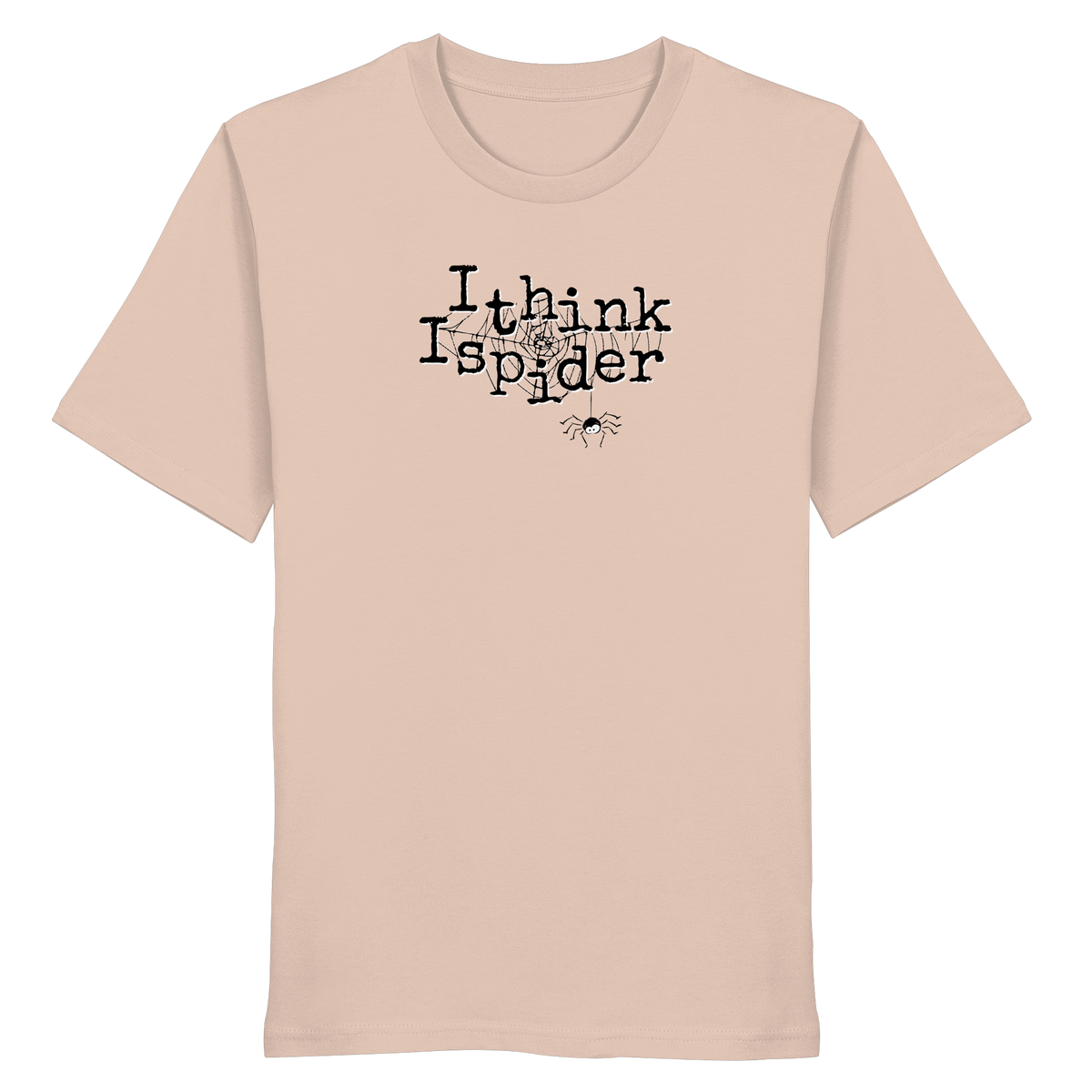 I think I spider - Spinne - Organic Shirt