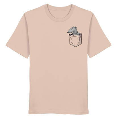Kleine Ratte in der Tasche - Organic Shirt