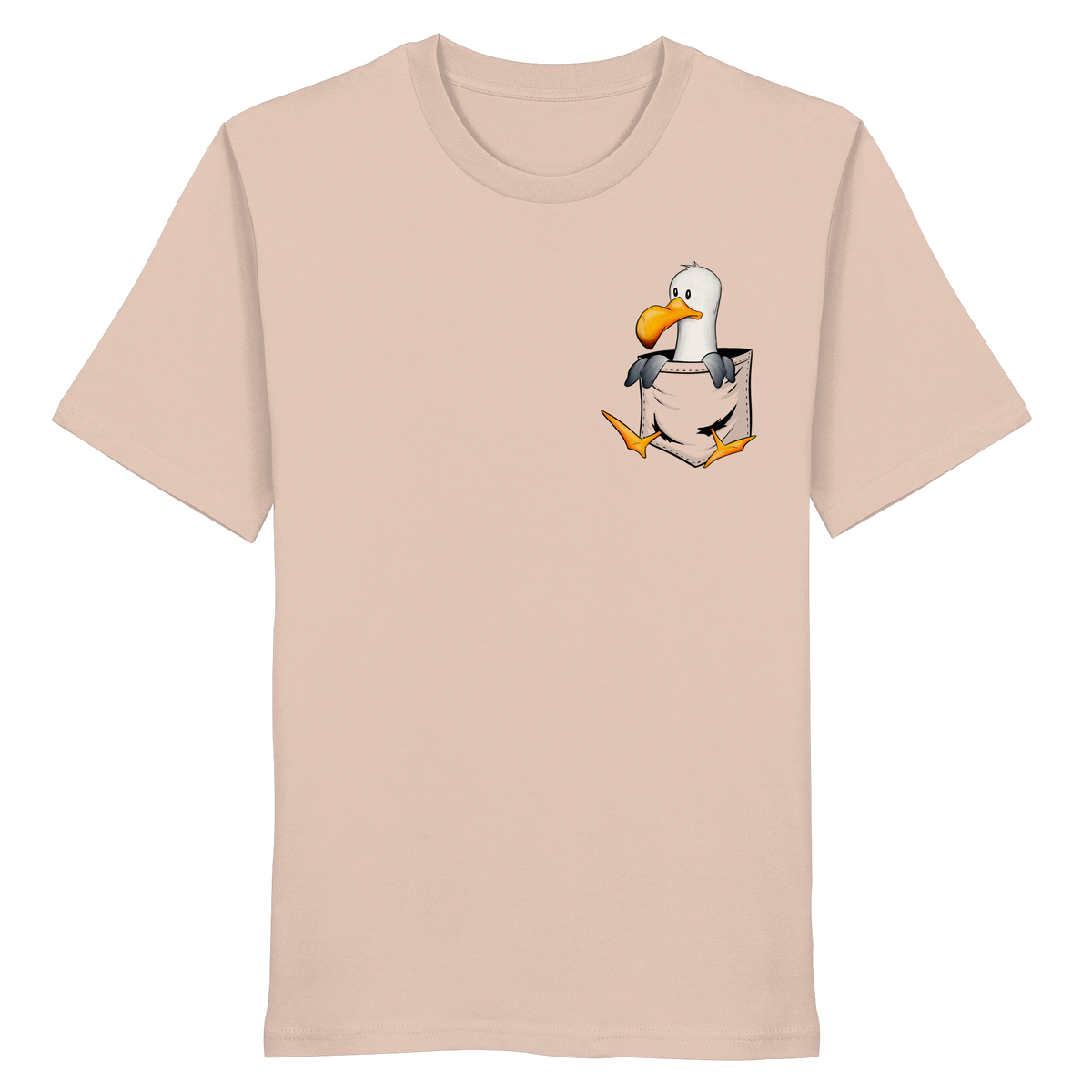 Kleine Möwe In Deiner Tasche - Organic Shirt