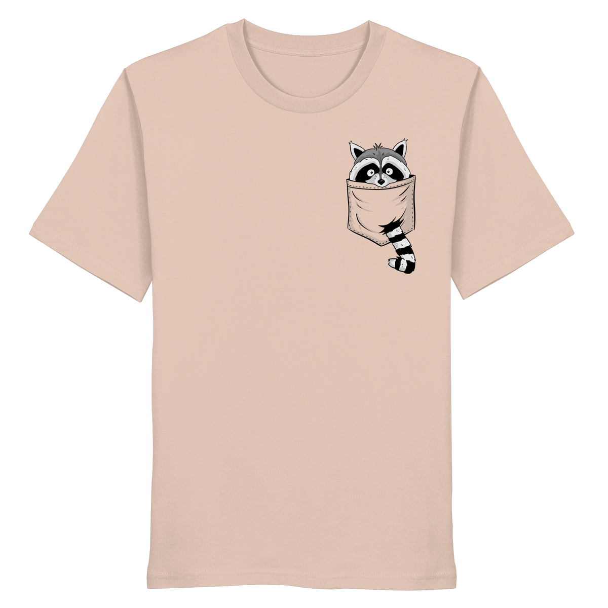 Waschbär in Deiner Tasche - Organic Shirt