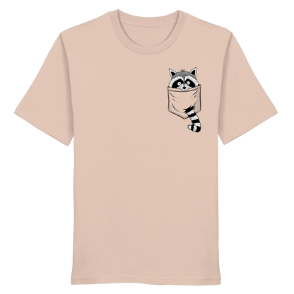 Waschbär in Deiner Tasche - Organic Shirt
