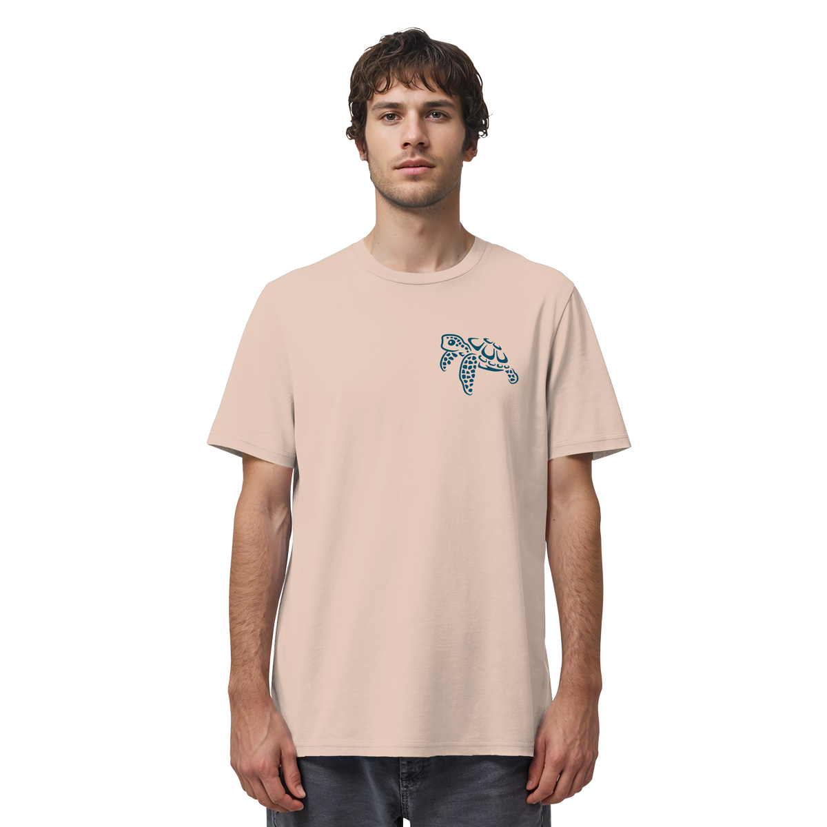 Lässig lustige Wasserschildkröte - Organic Shirt