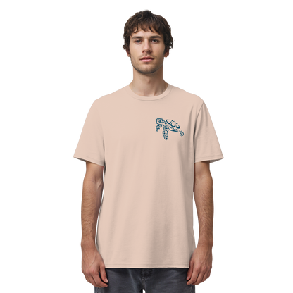 Lässig lustige Wasserschildkröte - Organic Shirt