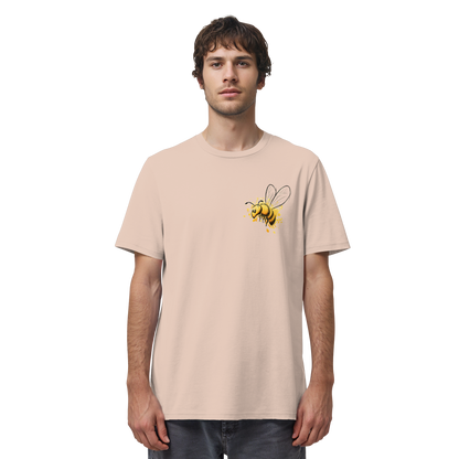 Lässige kleine Honig-Biene - Organic Shirt