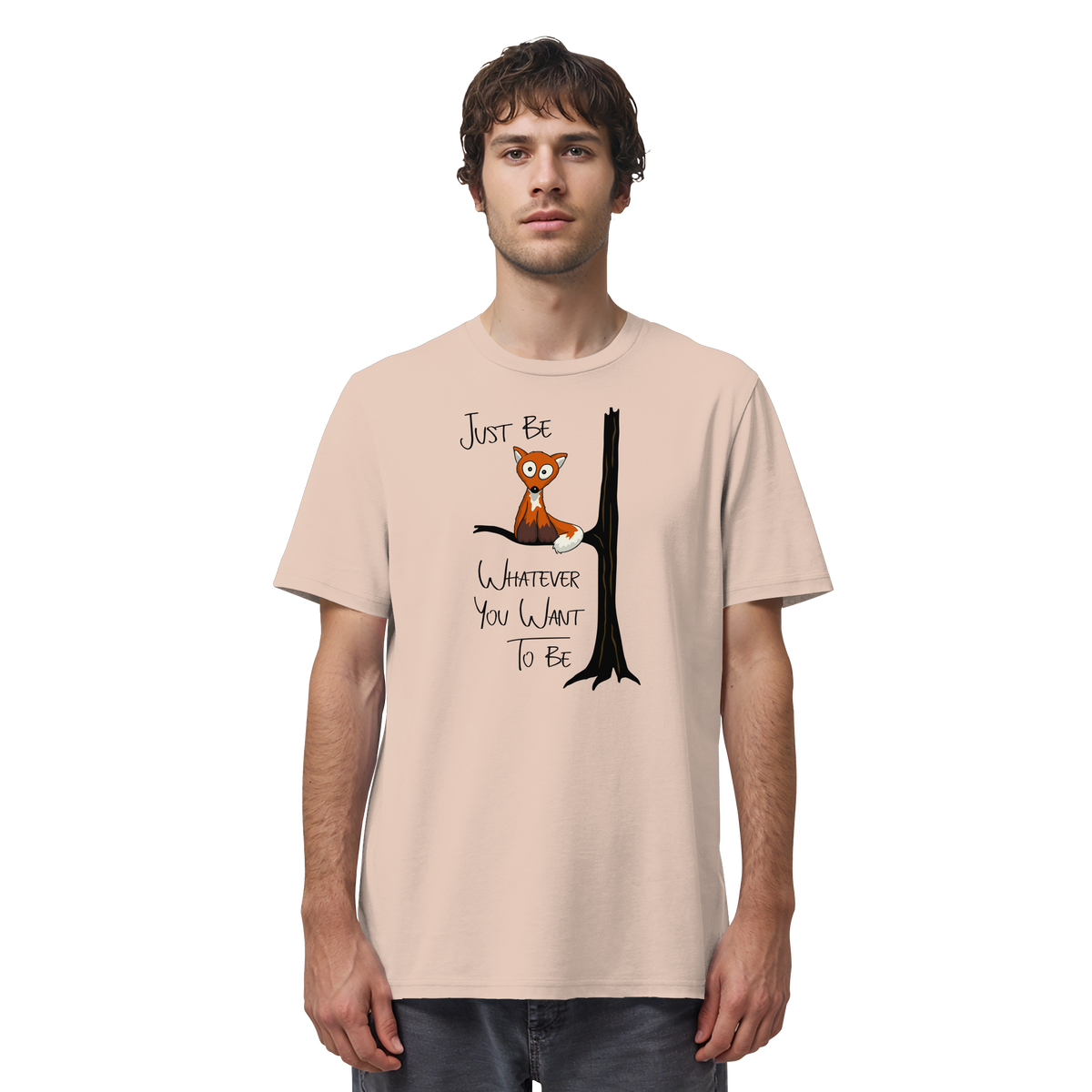 Just Be Whatever | Fuchs wie Eule - Organic Shirt