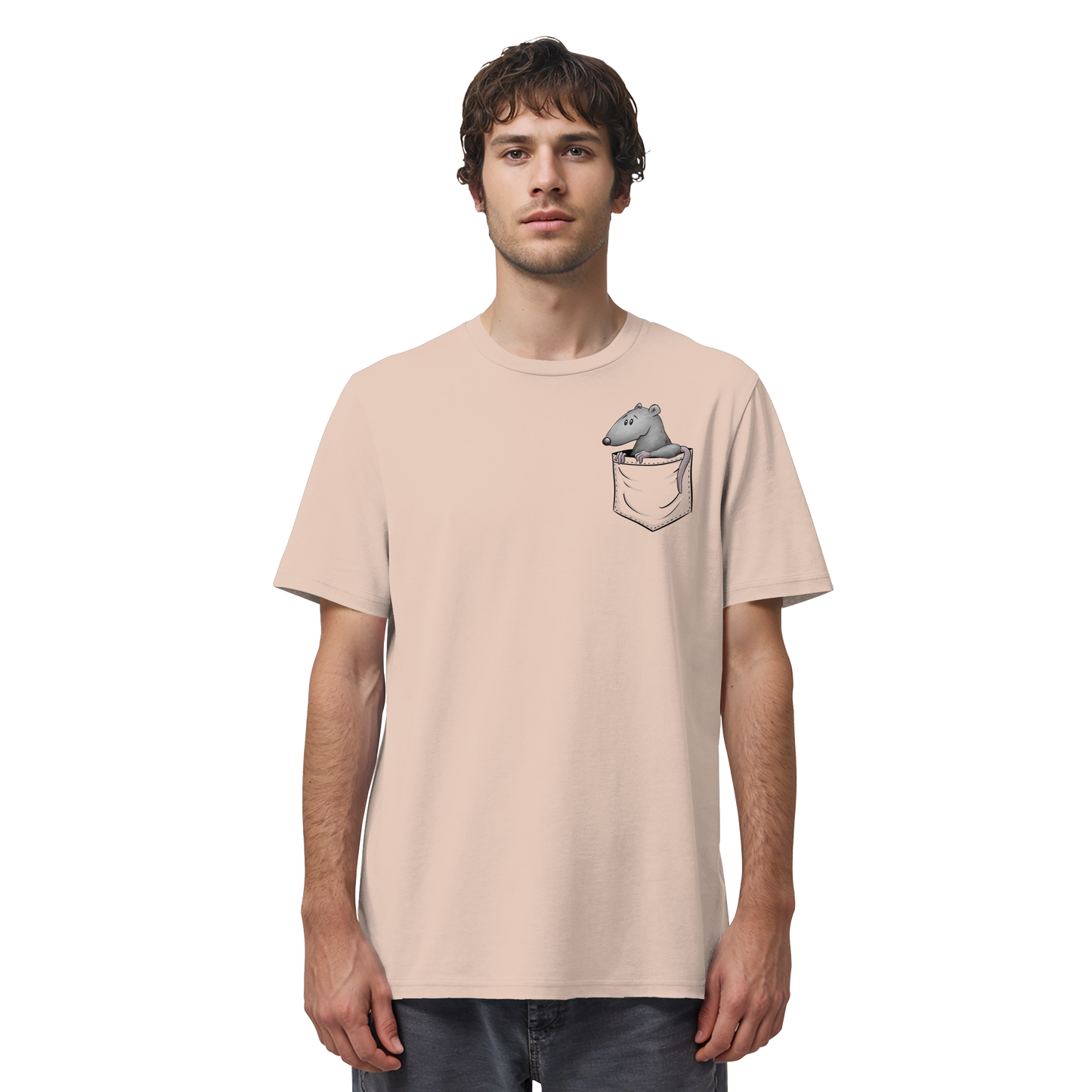Kleine Ratte in der Tasche - Organic Shirt