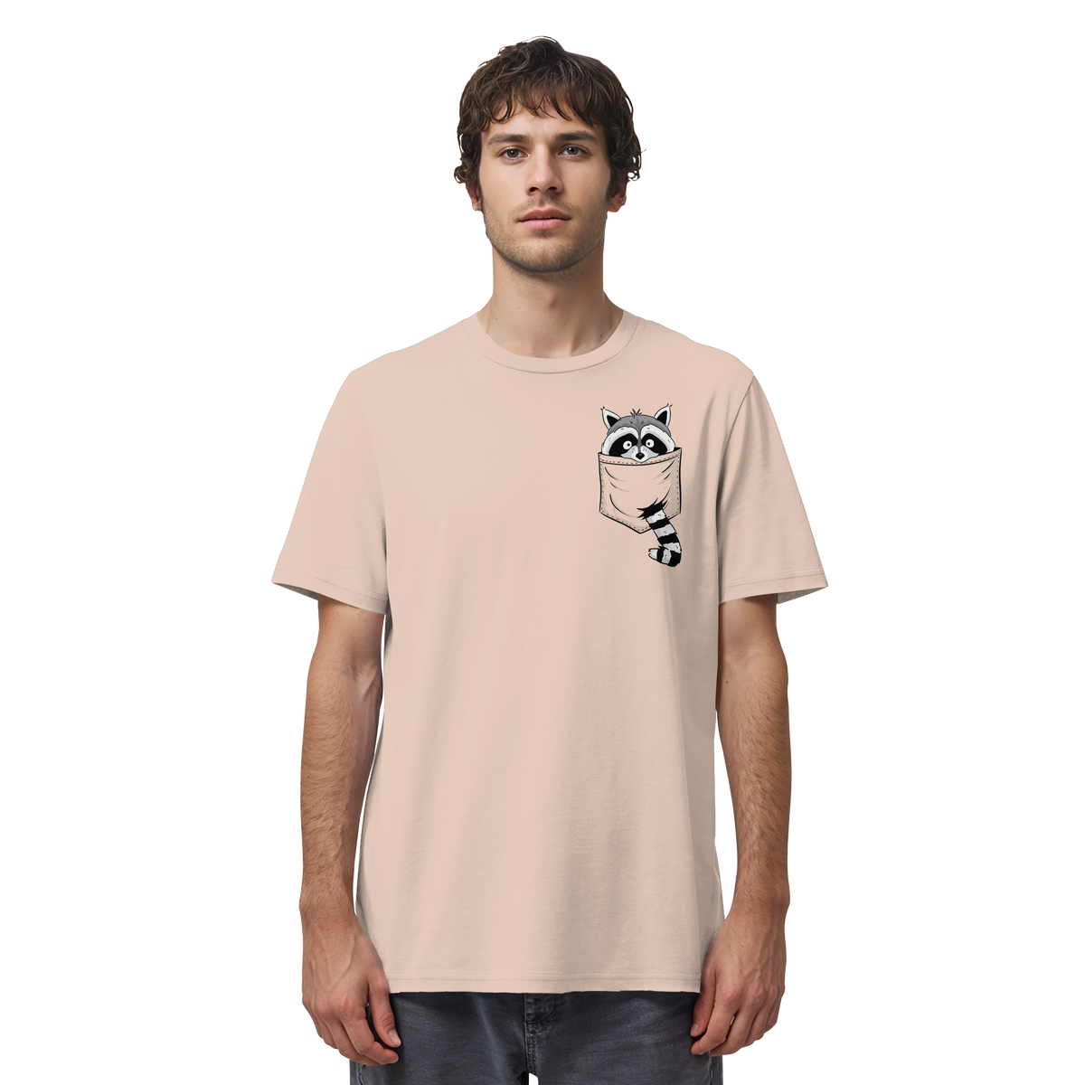 Waschbär in Deiner Tasche - Organic Shirt