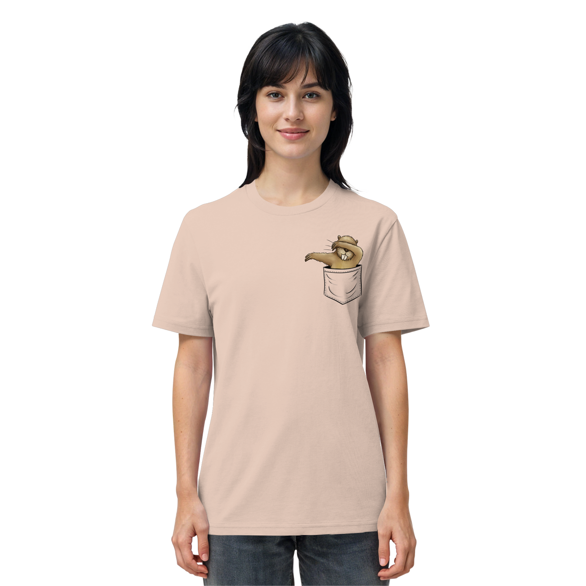 Dabbender Biber in Deiner Tasche - Organic Shirt