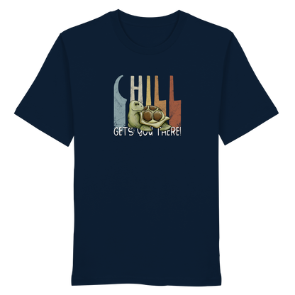 Gechillt gemütliche Schildkröte - Organic Shirt
