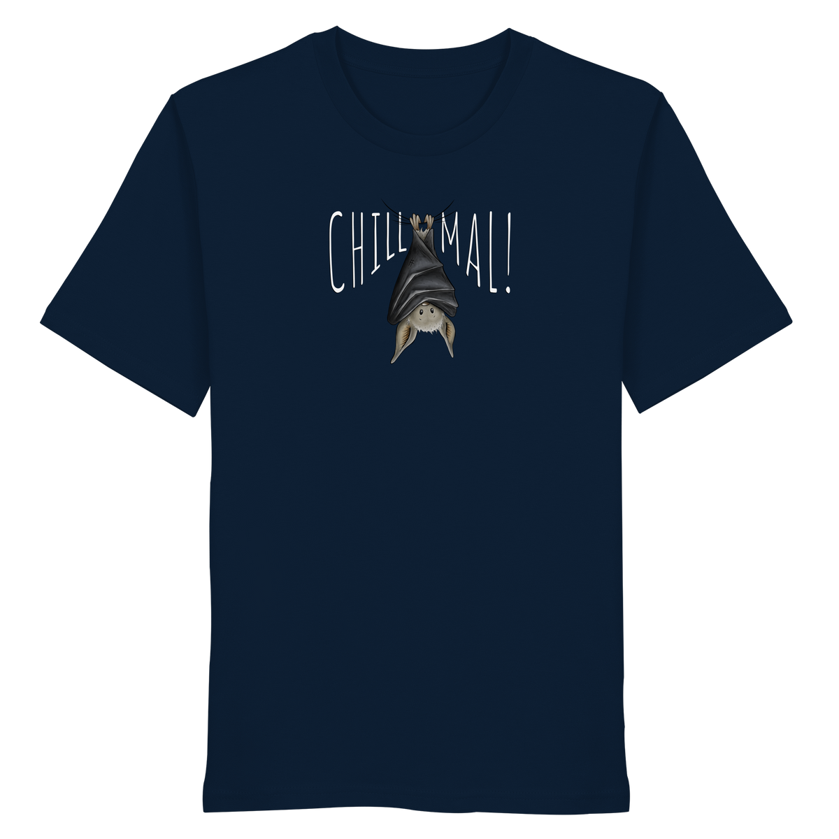 Chill Mal gemütliche Fledermaus - Organic Shirt