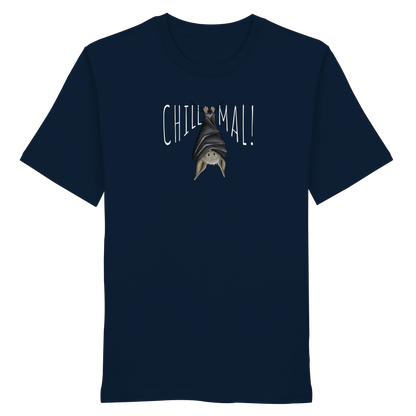 Chill Mal gemütliche Fledermaus - Organic Shirt