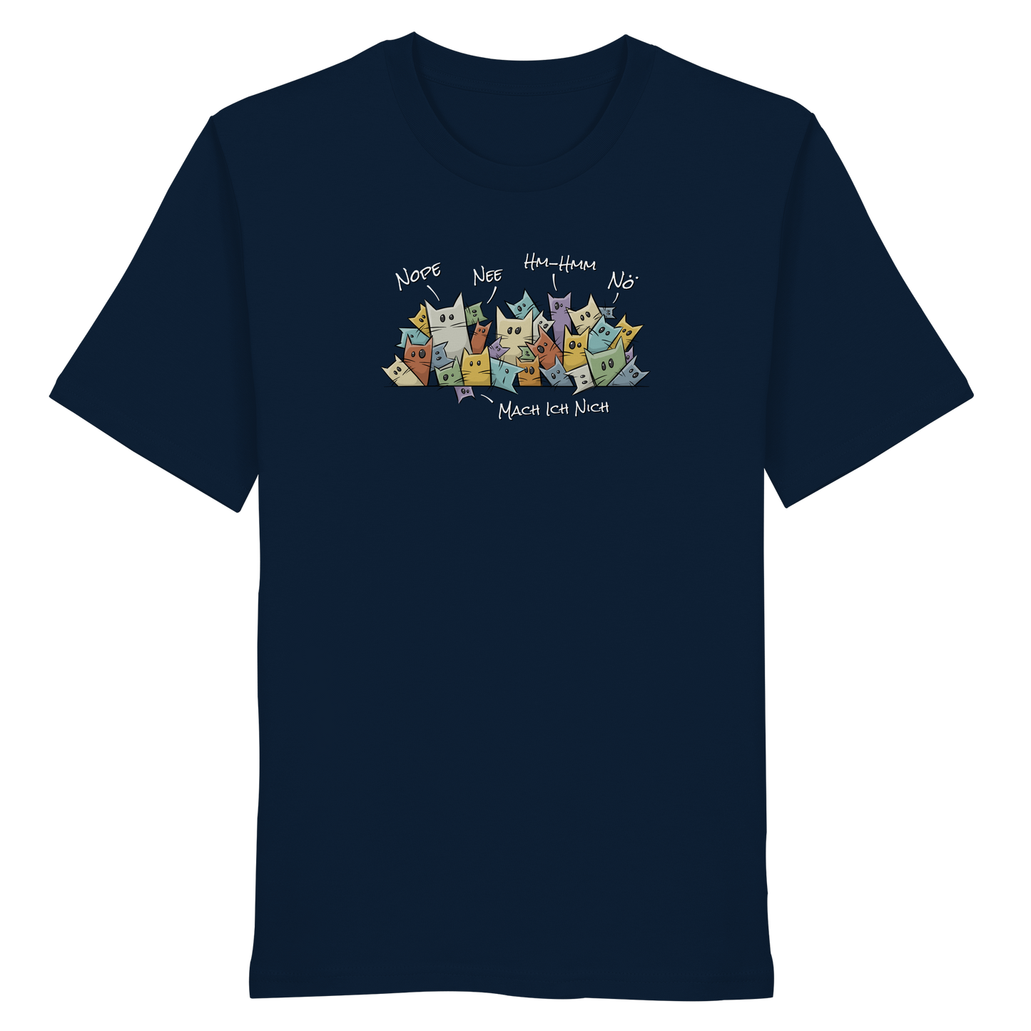 Nope, Nee, Nö Katzen - Organic Shirt