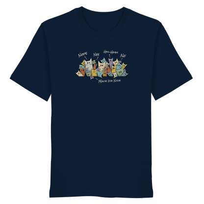 Nope, Nee, Nö Katzen - Organic Shirt