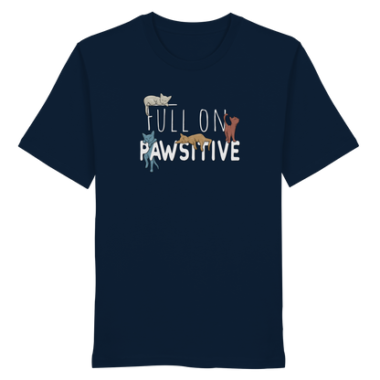 Full On Pawsitive! Gechillte Katzen - Organic Shirt