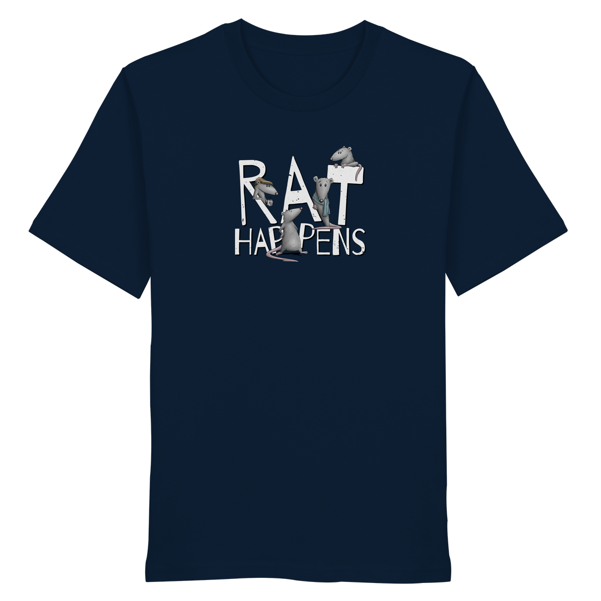 Rat Happens Ratten - Organic Shirt