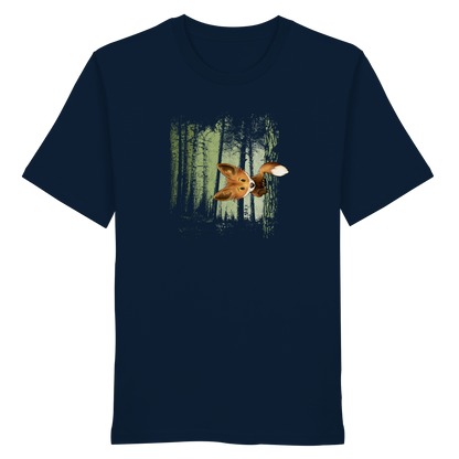 Fuchs im Zwielicht-Wald - Organic Shirt